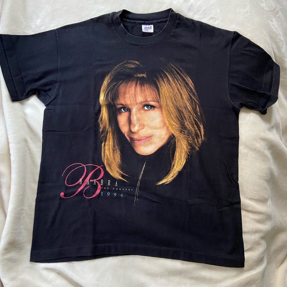 Vintage 1994 Barbra Streisand Shirt - size L